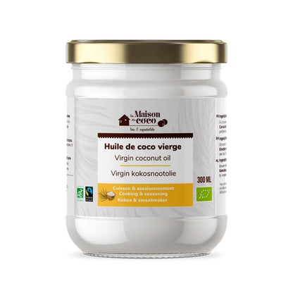 La Maison Du Coco -- Huile de coco vierge (origine Philippines) - 300 ml