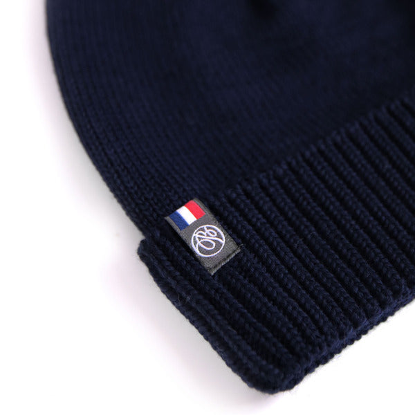 Maison Bonnefoy -- Bonnet jasmin jersey bio marine