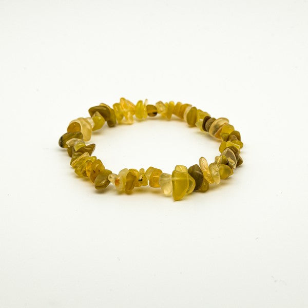 Jolis Baumes -- Bracelet plénitude opale jaune